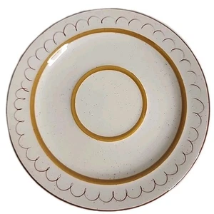 Vintage Stangl Pottery “Golden Blossom” Speckled Saucer Plate Replacement *READ* - Picture 1 of 5