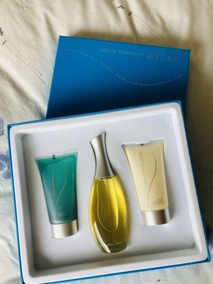 Adolfo Domínguez Estuche Colonia Alegria100ml, Gel 100ml Y Crema 100ml. Descatal - Imagen 1 de 4