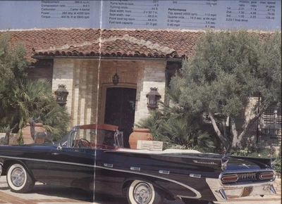 Pontiac Bonneville 389 V8 1959 convertible 11 páginas revisión Foto 1 de 3