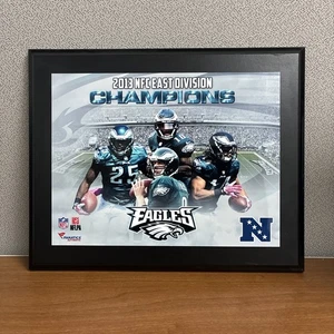 🏈 NFL PHILADELPHIA EAGLES 2013 NFC EAST DIV CHAMPS FANATICS AUTHENTISCHE 10"X13" PLAKETTE - Bild 1 von 12