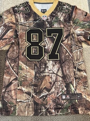 Camiseta deportiva Nike New England Patriots REALTREE camuflada Rob Gronkowski talla 40 nueva con etiquetas rara Foto 1 de 4