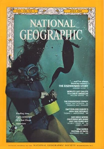 NATIONAL GEOGRAPHIC JUL 1969 EISENHOWER LIFE HISTORY STATE FUNERAL SAN DIEGO - Imagen 1 de 6