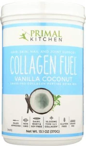 Primal Kitchen Collagen Fuel Vanilla Coconut Drink Mix 13oz Dairy Free Keto - Picture 1 of 5