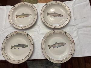 4 assiettes à salade produits rivers edge - Photo 1/6