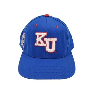 Vintage Colosseum University of Kansas KU Jayhawks Mütze Kappe verstellbar - Bild 1 von 6