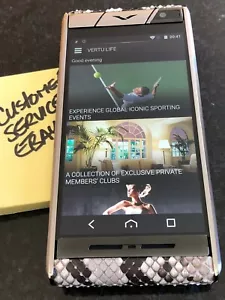 Genuine Vertu ASTER Limited Edition Exotic Luxury Phone Brand NEW in BOX RARE - Picture 1 of 2