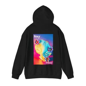 Stay Trippy Hooded Sweatshirt - Picture 1 of 9