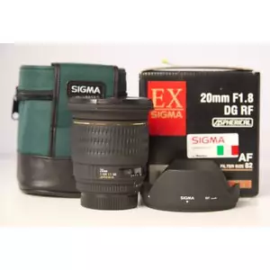 SIGMA usato lens 20mm f 1.8 DG RF per Nikon AF D - Picture 1 of 1