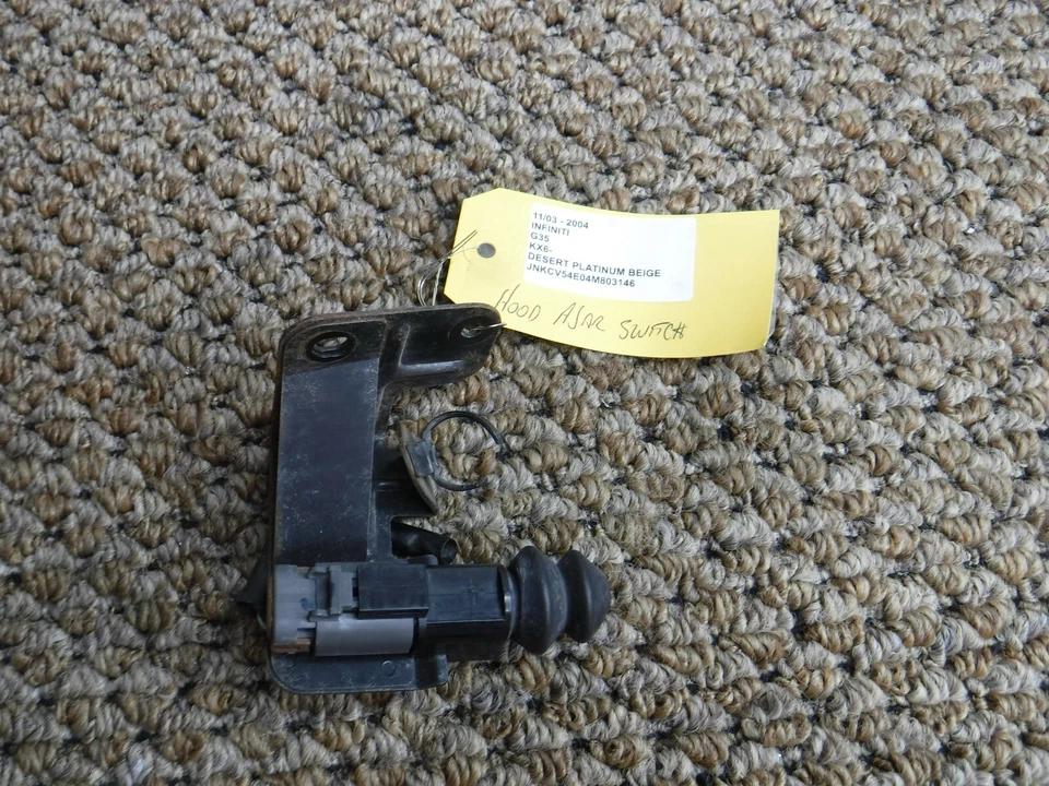 INFINITI G35 2004-07 CUPÉ CAPÓ ABIERTO ENTREABIERTO SENSOR INTERRUPTOR CON ENCHUFE DE COLA DE CERDO A-6 Foto 1 de 1