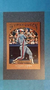 CT28) 2011 Gypsy Queen Framed GARY CARTER 477/999 Montreal Expos - Picture 1 of 2