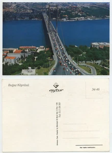 49812 - Istanbul - Bogaz Köprüsü - Luftbild - alte Ansichtskarte - Imagen 1 de 1