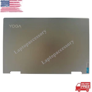 Back Cover For Lenovo Yoga 7-14ITL5 82BH 7-14 Top Case 5CB1A08844 Dark Moss Lid - Picture 1 of 8