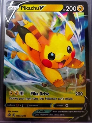 Pikachu V SWSH285 SWSH: Sword & Shield Promo Cards Holo - Image 1 of 3