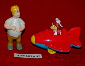 VINTAGE TOYS McDonalds Birdie Burger King Mickey Reces Airplane Set of 2 Lot#173 - Picture 1 of 5