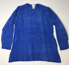 Blair Women's V-Neck Sweater Royal Blue ~ Large ~ NEW