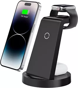 3 in 1 Charging Station for iPhone, AirPods Wireless Charger CW350 NEW - Picture 1 of 1