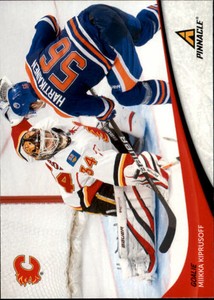 2011-12 Pinnacle Calgary Flames Hockey Card #34 Miikka Kiprusoff