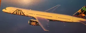 American Trans Air Boeing 757 Postcard - Picture 1 of 2