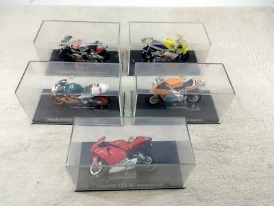 Комплект винтажных моделей мотоциклов (90-е-00-е годы) — набор из 5 моделей мини-велосипедов DUCATI... - Изображение 1 из 4