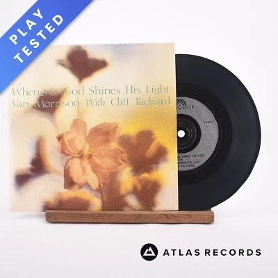 Van Morrison - Whenever God Shines His Light - 7" Vinyl Record - EX/VG+ - Image 1 of 4