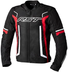 RST Pilot Evo Textile Motorcycle Jacket (Blk/Rd) ***£99.99*** - Picture 1 of 1