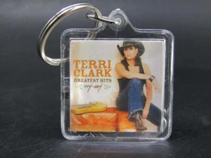 Terri Clark Greatest Hits 1994-2004 Key Chain Country Music Double Sided - Picture 1 of 2