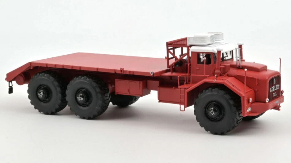 Norev BERLIET T100 N.1 1960 RED WITHOUT SIDE PANELS 1:43 - Immagine 1 di 1