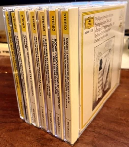 7 CD Lot Classical Mozart Von Karajan Beethoven Honegger Mutter Strauss - Picture 1 of 1