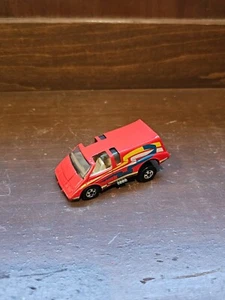 Vintage Hot Wheels 1979 Hi Rakers Red Vette Van Black Walls - Picture 1 of 2