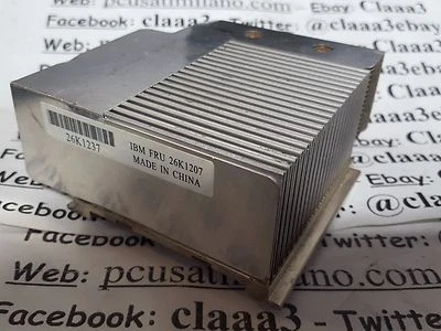 IBM THINKCENTRE dissipatore heat pipe alluminio 26K1207 26K1237 - Immagine 1 di 2