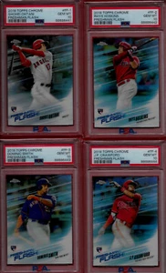 2018 Topps CH Freshman Flash 15 CD Set mit Ohtani RC (13) PSA 10's & {2} PSA 9's - Bild 1 von 8