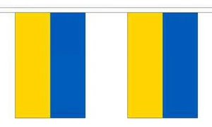 Ukraine Flag Bunting - 3m 6m 9m Metre Length 10 20 30 Flags Polyester - Picture 1 of 3