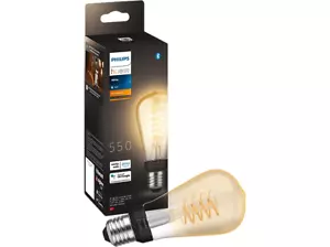 LUMEN PHILIPS HUE WHITE E27 THIN FILAMENT 55 LED K ALEXA OK GOOGLE - Foto 1 di 1