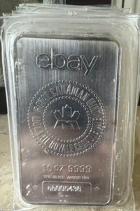10oz eBay (RCM)Silver Bar .9999 Fine Low Serial Number Rare🔥🔥 - Picture 1 of 2