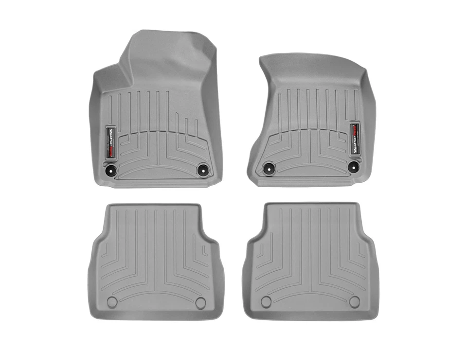 WeatherTech Floorliner для 2013-2016 Audi S8 - 1-й и 2-й ряд, серый - Изображение 1 из 1