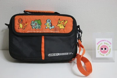 Pokemon Game Boy Advance SP Estuche de Transporte Bolsa de Japón Hoja Verde | Rojo Fuego Foto 1 de 4