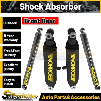 Amortiguadores y puntales Monroe 4 piezas amortiguador delantero trasero para Dodge W250 1981-1993 Foto 1 de 4