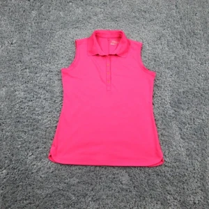 Nike Golf Tour Performance Dri-FIT polo senza maniche donna rosa medio - Foto 1 di 15