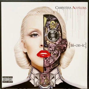 CHRISTINA AGUILERA Bionic 3xLP New! Sealed! 2021 RCA URBAN OUTFITTERS SPLATTER - Picture 1 of 1