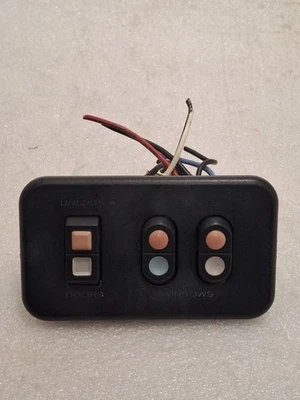 Interruptor maestro de ventana eléctrica Ford F150 F250 F350 1987-1991 con bloqueo lado del conductor izquierdo Foto 1 de 4