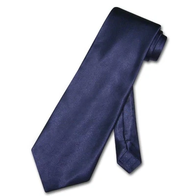 Antonio Ricci NeckTie Solid NAVY BLUE Color Mens Neck Tie - Image 1 of 2