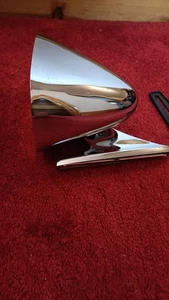 NEW SQUARE CHROME RACING MIRROR PAIR FORD POP 100E/MAZDA/CLASSIC (DOOR MIRROR) - Picture 1 of 6