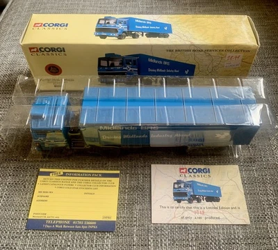 Corgi Classic British Road Service Ford Transcontinental Box Trailer 23001 - Image 1 of 4