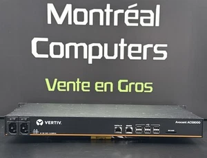Avocent ACS8016DAC 16-port Advanced Console Server Switch /w 2x PSU - Picture 1 of 6