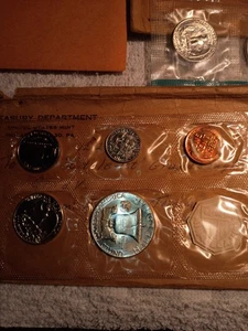 US Treasury PF & Mint Set 1960 , 1964 , 1957 - Picture 1 of 8