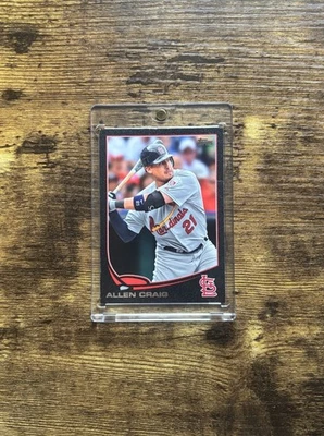 2013 Topps Allen Craig #321 Preto /62 - Imagem 1 de 2