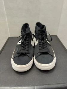Size 10 - Nike Blazer Court Mid SB Black White 2021 - Picture 1 of 11