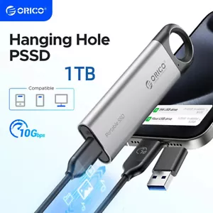 ORICO 1TB External SSD Solid State Drive Hard Disk USB 3.2 Type C 10Gbps PSSD - Picture 1 of 6
