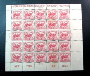 US Briefmarke Scott # 630 Battle of White Plains 1926 postfrisch getönt auf 4. Reihe L655 - Bild 1 von 2