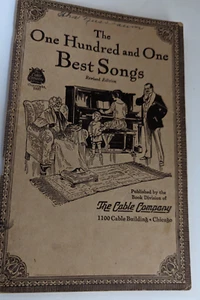 The Everyday Song Book Copyright 1927 / Die hundertundeins besten Lieder - Bild 1 von 3